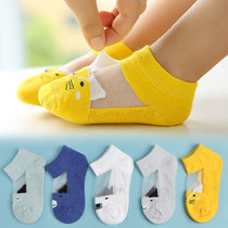 Childrens socks summer thin category a baby boneless four months baby baby Summer tide Korea 2021 New