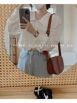 Dont To Sweet Shirt Woman Design Sensation Small CrowdAcademy Wind Early Spring Ears Dolls Collar White Stack Wearing Shirts