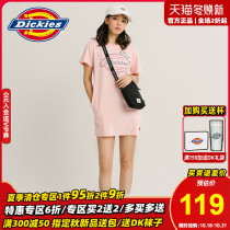 Dickies Short Sleeve Dress Mens and Womens LOGO Print Summer New Casual Cotton T-Shirt 7392