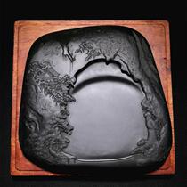 Anhui She inkstone Chinese famous inkstone (Dameishanshui · Laokeng seed material)