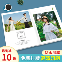 Photo book custom photo album This anniversary album Couple gift Personal photo DIY production wash photos to make an album