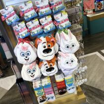 Japan USJ Universal Studios cute big secret cartoon cute plush storage bag hair rope