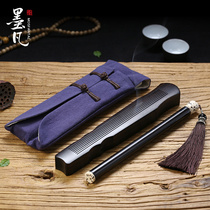 Mofan Fuxi Guqin Ebony incense burner incense pipeline fragrance set aromatherapy sandalwood box hollow incense burner