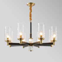 See 100 million Lighting New Chinese Living Room Chandelier Designer Hotel Bedroom Lamp Duplexs Dining Room Full Copper Chandelier
