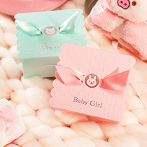 Baby banquet sugar box Baby full Moon banquet Sugar box Baby 100-day birthday party Sugar box Baby full moon gift box Empty box