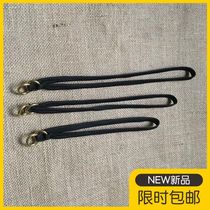  Imported new black professional competition traction rope flat nylon P chain training rope factory direct sales golden retriever