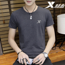 Special step short sleeve T-shirt men quick dry 2021 Spring Summer new round neck breathable running half sleeve sportswear men