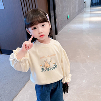 Girls clothes autumn 2021 new childrens foreign style Net Red childrens clothing little girl spring autumn fashionable coat tide