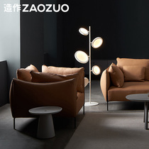 Made up Bay Stream sofa Import Head Bull Leather Corner Sofa Designer furniture Serie A light extravaganza ZAOZUO Living room