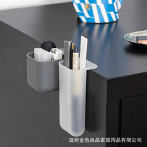 WEEK BAR Nordic desktop monitor insert pocket pen holder desk stationery pen storage box multi-purpose creative