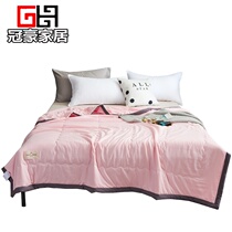 Artificial cotton summer cool quilt three pounds light and comfortable 3 catties 2 pounds four seasons thin cotton quilt Spring and Autumn cool quilt double super