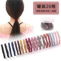 Simply high elastic adult rubber band Korean hair circle girl with hair band hair band hair rope adult holster female headline