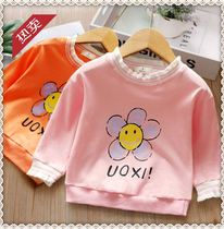 Stand collar multi-color girl girl sweater girl Net red suit foreign style trend is not sultry two-piece female baby