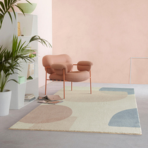 Heart Nordic simple Morandi color living room carpet bedroom room bedside carpet household mat coffee table mat