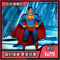  Pre-order Mezco ant dc superman superman steel body 7 head carving Deluxe edition 1 12