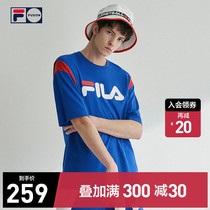 FILA FUSION Feile Mens Short Sleeve T-shirt 2021 Summer New Loose Simple Trend Comfortable Short T