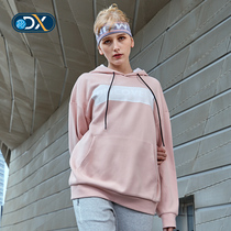 Discovery outdoor autumn and winter new products for men and women Tide brand loose hooded pullover sports sweater