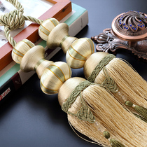 Curtain Strap Hanging Ball Pendant Ball Tying Rope Hanging Ears Streaming Su Home Creative Curtain Lacing Strap Decoration