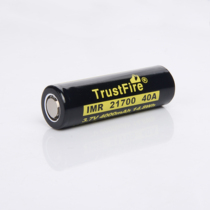 TrustFire 21700 40A large-capacity large current lithium battery 3750 mah can be charged