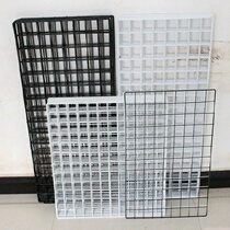 Barbed wire hook Supermarket mesh shelf Wall-mounted mobile wall pylons hanging net small hole hanging basket finishing