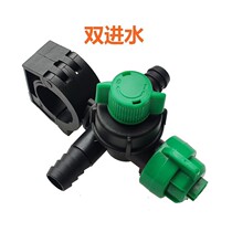 Spraking intubation nozzle tractor modified fan-shaped rice clamp pipe factory corn farm vehicle