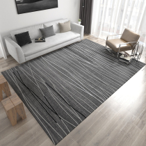 Carpet living room modern simple gray Nordic plain sofa coffee table blanket room full bedroom big carpet