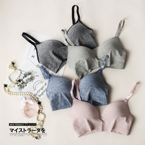 Japanese pregnant women underwear bra pregnancy exercise yoga small chest no steel ring gathering anti-sagging pregnant women bra