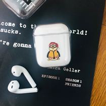 I am crazy for American drama Friends Hugsy Old Friends Apple Airpods protective cover Hard shell 1 2 generations