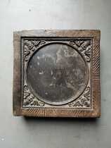 Han brick small shop Han brick tea table ancient brick inkstone pot dry bubble platform Fu model