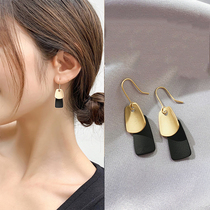 2021 new earrings female Korean netizen temperament simple 2020 fashion versatile earrings earrings earrings ear studs tide