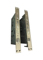 Burglar-proof door lock body door entry door lock is accessories 240 * 24 Universal home stainless steel aluminium alloy old lock