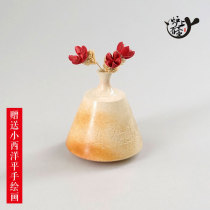 Japans Changshu Nakano Ryoshio signed a beautiful pottery kiln vase collection Commemorative