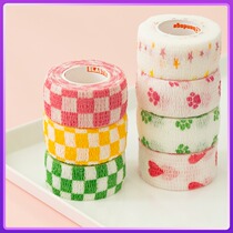 Controlled student finger bandage self-adhesive protection Cute wrapped finger cover anti-calluses cartoon anti-wear protective tape