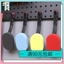 Car beauty tire brush hub brush multi-functional car brush polishing wax brush sponge brush can replace the sponge