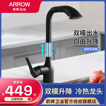 ( New product ) Pumping tap faucet bathroom free rise and fall hot faucet