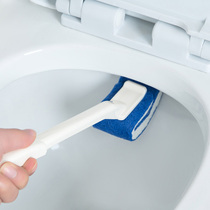 Japanese toilet brush long handle to clean the toilet without dead angle Soft brush free hole hanging wall disposable set