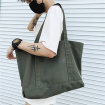 Single Shoulder Bag Men And Women Lovers New Canvas Backpack College Students School Bags Fashion Casual Boomer Hand Bungbag Bag