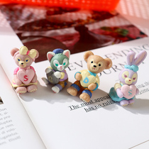 Loving Version Fifi Bear Paparazzi Cream Gel Mobile Phone Shell Painter Cat Little Rose Handmade Diy Make Homemade Material Woman