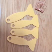 Hand account off-type paper small yellow shovel hand tent tape Net red small yellow shovel hand tent tools anti-warped edge scraper bubble