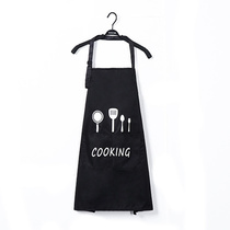 Aprons mens and womens waterproof coat new Nordic style apron Princess knife and fork simple mens and womens white waterproof and oil-proof