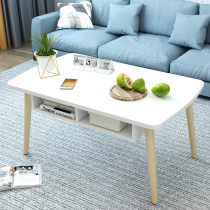 Tatami coffee table Modern simple living room elliptical low table Nordic economical bay window table Small apartment pit table