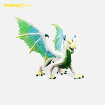 Wantmoin Playing Mold Dragon Dinosaur Model Icebreaker Ice Dragon Ice World Animal Model Childrens Plastic Toy Flying Dragon