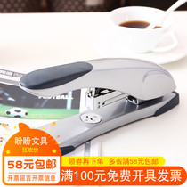 Duli 0391 thick layer stapler stapler stapler can be ordered 60 pages heavy stapler large labor saving office supplies