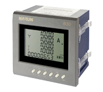 Nayu PZ630-A43 A44 three-phase three-wire four-wire AC voltmeter type 4 panel 72 * 72mm