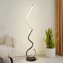 Very simple LED floor-to-earth lamp living room in the wind and sofa atmosphere lamps creative web red bedroom bedside table lamp