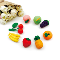 Japan imported IWAKO Iwasawa fun eraser simulation modeling vegetables and fruits fresh cut fruit DIY set Cute cartoon baby gift detachable assembly Childrens gift gift stationery