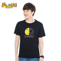 Fantasy westward journey game emoticons #24 short sleeve T-shirt brave mens summer clothes Netease game impression official perimeter