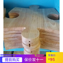 Solid Wood fashion creative bedroom living room ceiling wall lamp seat aisle childrens room wood art puzzle lamp accessories DIY