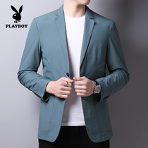 Playboy summer thin casual suit mens slim casual suit mens slim casual suit jacket mens handsome single West