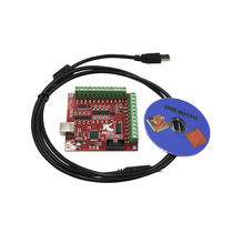 CNC USB MACH3 100Khz Breakout Board 4 Axis Interface Driver